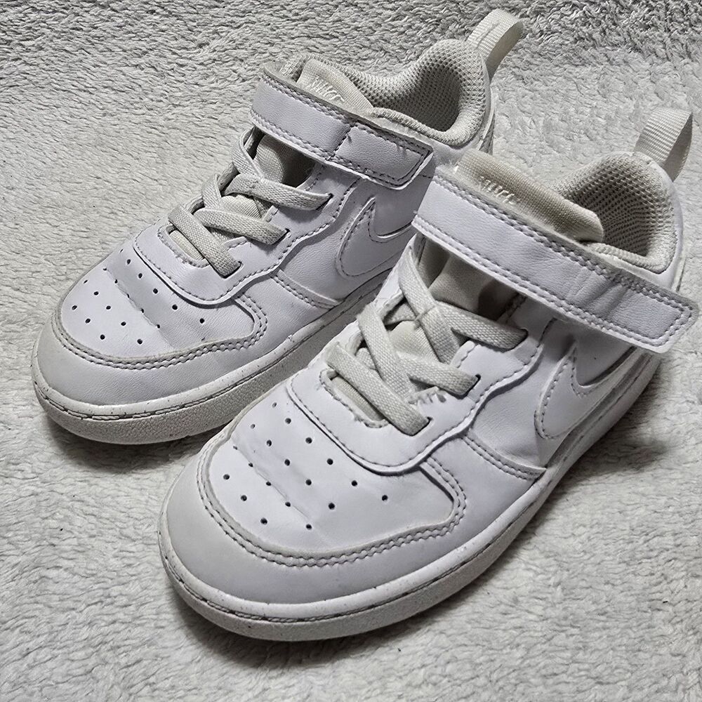 Nike Court Borough Low Recraft TD Toddlers Sz 9C Sneakers White DV5458-106 Shoes